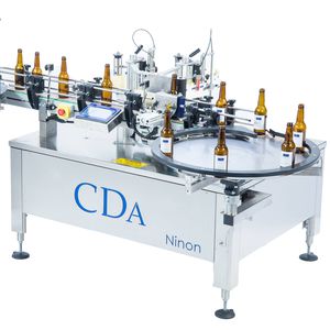 etiquetadora automática / para etiquetas autoadhesivas / para aplicación en la parte superior del producto / para aplicación en el lateral del producto
