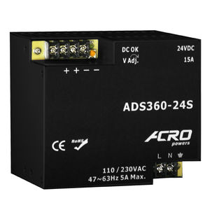 alimentación eléctrica AC/DC / de salida simple / en riel DIN / compacta
