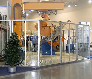 cerca de protección de aluminio