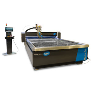 máquina de corte con chorro de agua abrasivo