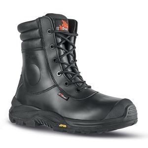 Botas de invierno para hombres, botas de nieve forradas y cálidas con parte  superior y suelas antideslizantes adecuadas para senderismo, trekking, esc