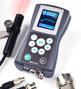 analizador de vibraciones para vigilancia de máquina