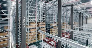 sistema de almacenamiento de lanzadera