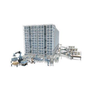 sistema de almacenamiento de lanzadera compacto