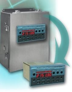 indicador controlador de pesaje para montaje sobre panel
