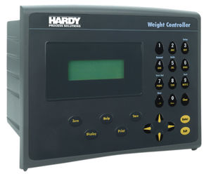 indicador controlador de pesaje para montaje sobre panel