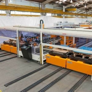 línea de producción de armarios frigoríficos 1