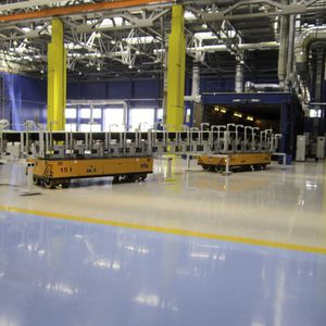 vehículo de guiado automático de manipulación