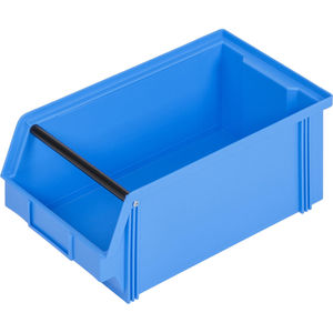 caja de almacenaje a la vista de polipropileno / para almacenamiento / de transporte / apilable