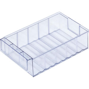 cajón de plástico / para almacenamiento / para piezas pequeñas