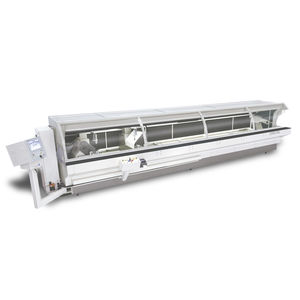 tronzadora doble cabezal para PVC