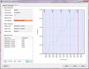 software de calibración