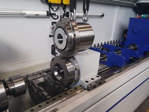 machina de taladrado profundo CNC