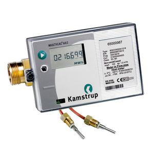 contador de energía térmica digital