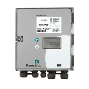 contador de energía térmica digital