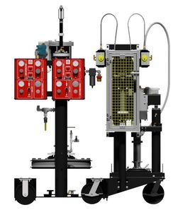 llenadora con pedal