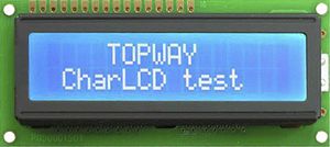 visualizadores LCD STN