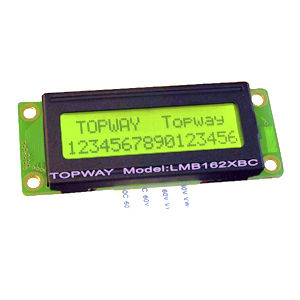 módulos de visualización LCD / alfanuméricos / de 2 líneas / 16 x 2
