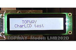 módulos de visualización LCD / alfanuméricos / de 2 líneas / con retroiluminación LED