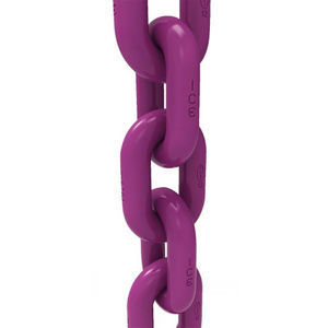 cadena de elevación de acero