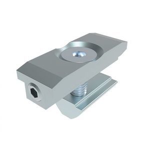 elemento de fijación para perfiles de aluminio 1