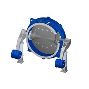 válvula hidráulica / de cierre / para turbina / de agua