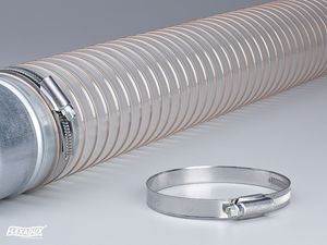 abrazadera de apriete de tornillo sin fin