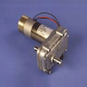 motorreductor DC / de tornillo sin fin / de dientes rectos / de ejes paralelos