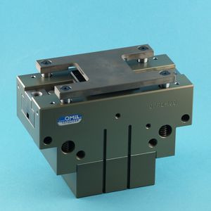 pinza de prensión neumática / paralela / de 2 mandíbulas / compacta