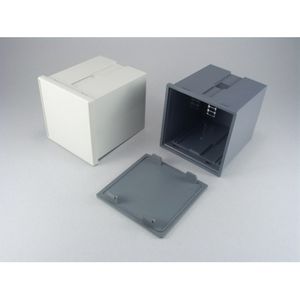 caja eléctrica en riel DIN