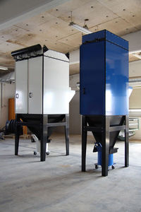 extractor de humo de pie