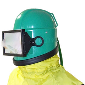 casco para tareas de arenado 1
