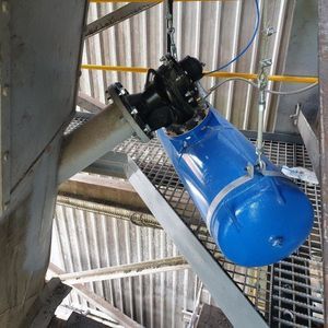 cañón de aire para silos 1