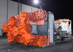rafadora continua empernadora de techo