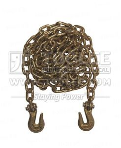 cadena de elevación de acero