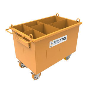 caja de almacenaje rectangular