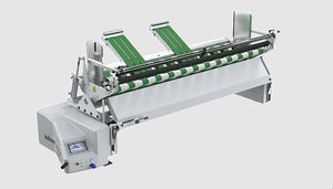 máquina tendedora de tela automática