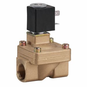 electroválvula de control asistido / de 2/2 vías / NC / NA