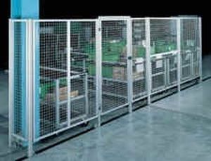 tabique de protección de máquina
