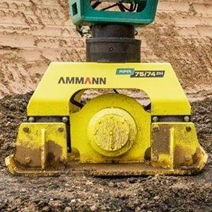 plancha vibradora para excavadora