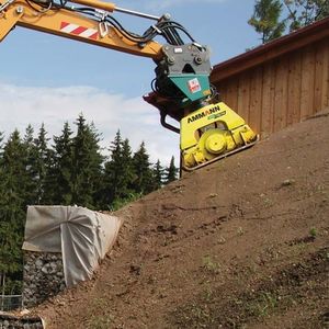 plancha vibradora para excavadora