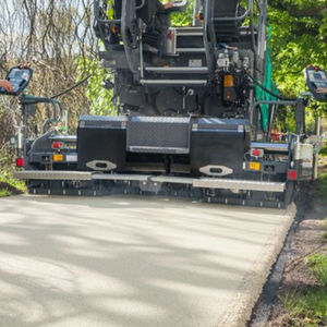 mesa de pavimentadora