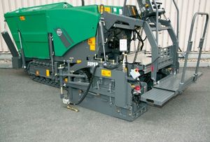 pavimentadora de asfalto / de orugas