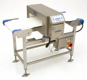 detector de metales con transportador