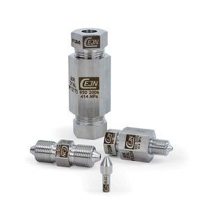 adaptador hidráulico / de prueba / de acero inoxidable