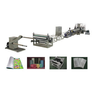 línea de extrusión para hojas de espuma