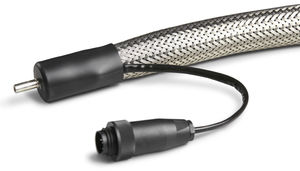 manguera calefactora con trenza de acero inoxidable