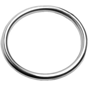 anillo de acero inoxidable