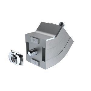 elemento de fijación de para perfiles de aluminio