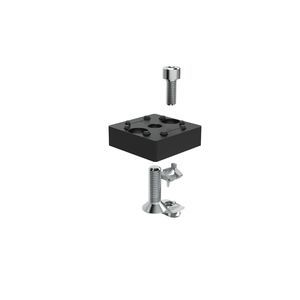 elemento de fijación de para perfiles de aluminio
